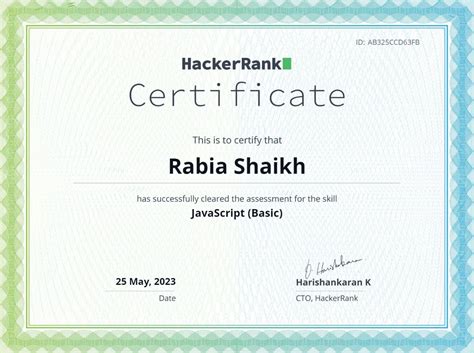 Image result for HackerRank JavaScript Certification