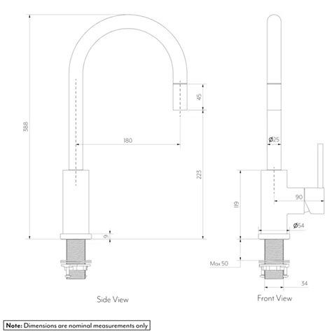 BIM objects - Free download! Elysian Commecial Pull-Out Kitchen Mixer ...