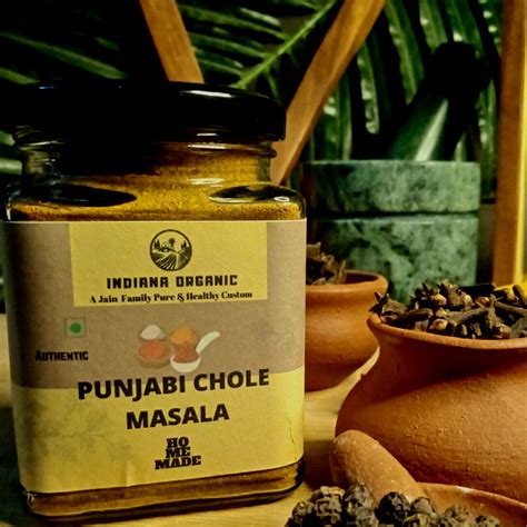 Indiana organic Punjabi chole masala powder – INDIANA ORGANIC