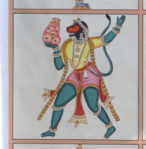 Buy 7 Avatars of Lord Vishnu Handmade Fine Quality Painting on Cloth ...