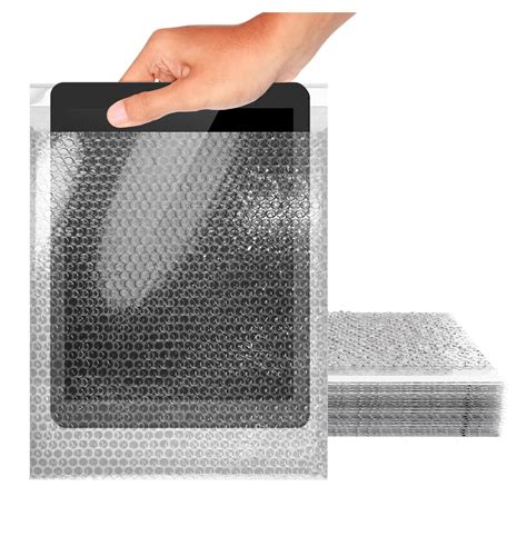 Clear Bubble Out Bags, 15 x 17.5 Inches. Pack of 150 Polyethylene Self ...