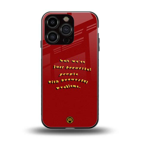 Beautiful People With Beautiful Problems Phone Cover for Iphone 16 Pro ...