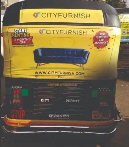 Outdoor Branding on Auto - Auto Rickshaw Ad Trader - Wholesaler ...