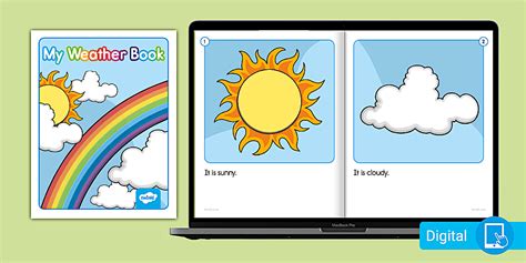My Weather Book Early Emergent Reader eBook - Twinkl USA