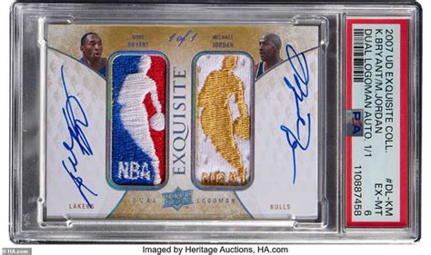 Kobe Bryant-Michael Jordan trading card breaks auction record