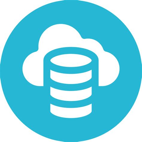 Image result for Cloud-Based Database Icon