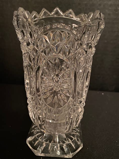 Antique Lead Crystal Vases