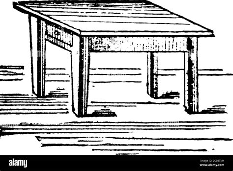 Image result for Simple Drawing of a Small Table