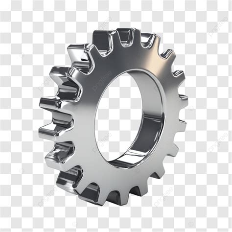 A 3d Gear Icon With Intricate Teeth, 3d, Gear, Intricate PNG ...