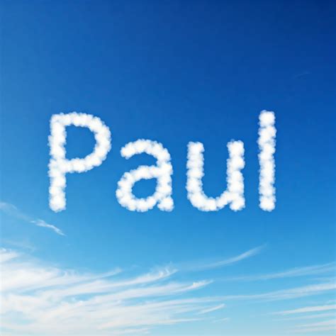Paul Name Meaning, Origin, Celebrities, Graphic Designs | Church Servants