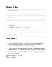 Python Module 4 Quiz 的图像结果