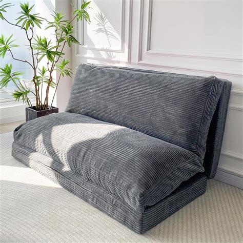 Amazon.com: MAXYOYO Bean Bag Bed Folding Sofa Bed Floor Mattress for ...