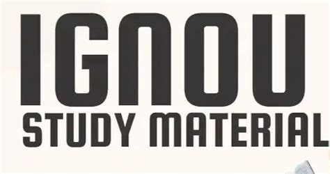 Image result for IGNOU Study Material