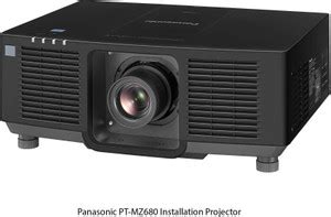 Panasonic PT-MZ680 (Laser / 6,000 Im / WUXGA) Optional Lenses (6000 lm ...
