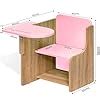 Alex Daisy Engineered Wood Zapper Matte Desk Chair for Kids - Pink ...