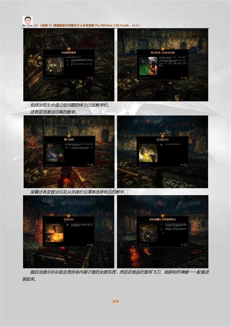 《巫师2》增强版（仅含新增任务）官方攻略与个人图文全攻略_P2开场动画（下） - 哔哩哔哩