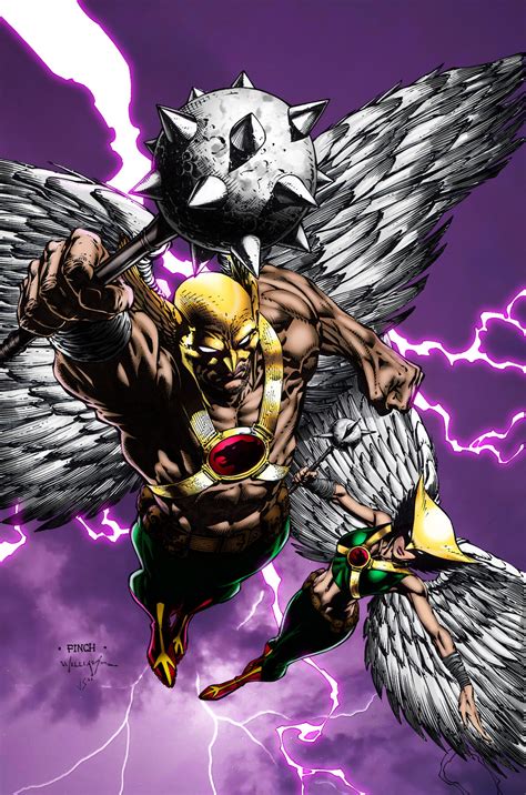 Hawkgirl And Hawkman