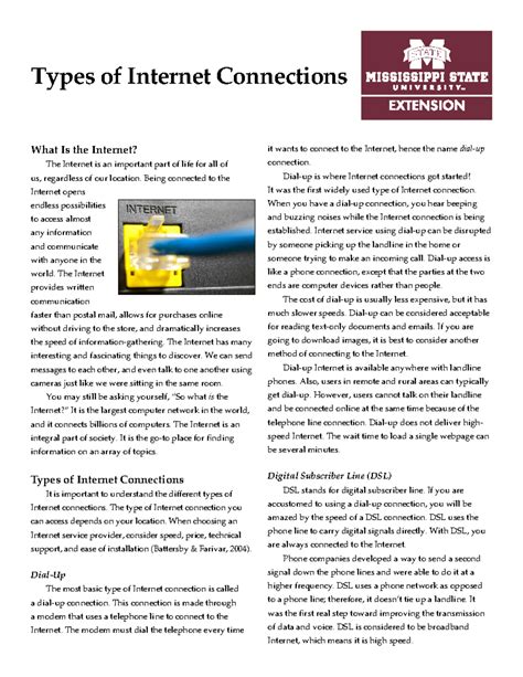 Image result for Internet Connection Types Explained