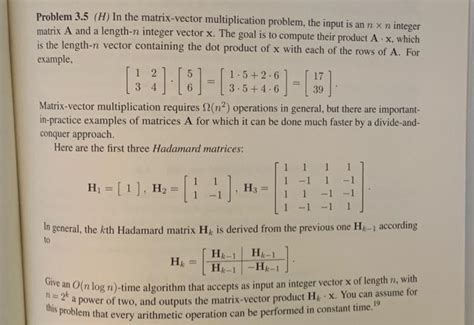 Image result for Matrix-Vector Multiplication Examples