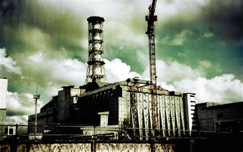 Опустевший город - зона отчуждения Чернобыль. Киевская область. Украина