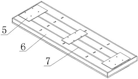 一种木栏杆与底板固定结构的制作方法