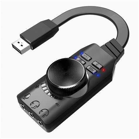 Sprugal USB External Sound Card | USB to 3.5 mm Audio Adapter ...