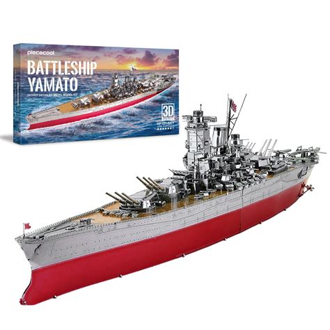 Piececool 3D Metal Puzzle, Yamato Battleship | Ubuy India