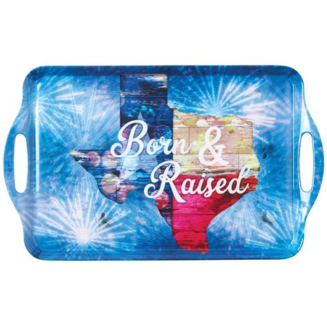 Haven & Key Vintage Texas Melamine Rectangle Tray - Shop Serving Dishes ...