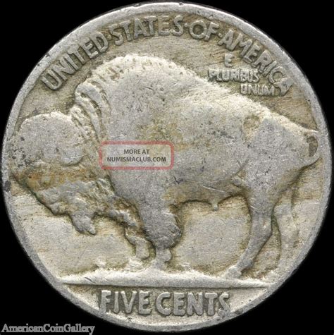 1916 Buffalo Nickel Great Details Rare Old Us Collectible Coin 10