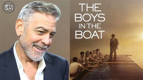The Boys in the Boat Premiere Interviews: George Clooney, Callum Turner ...