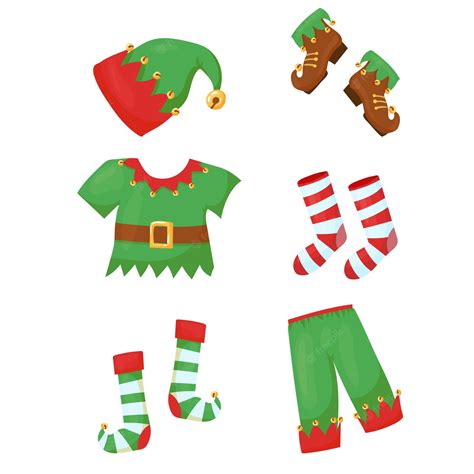 Elf Outfit Clipart Clothing Elf Clip Art - Transparent Background ...
