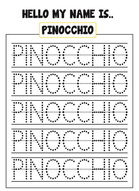 Free Teacher Name Tracing Worksheet for Kindergarten!