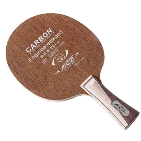 Yinhe Carbon Engineered Wood EC-12 Table Tennis Blade – Sportswing.in
