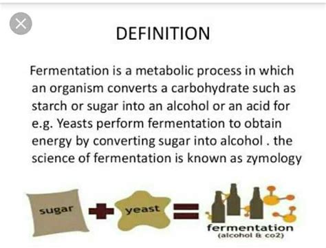 Define fermentation? - EduRev Class 10 Question