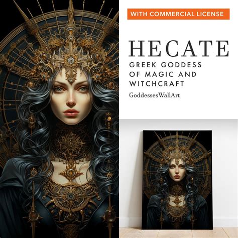 Hecate Greek Goddess of Magic and Witchcraft, Hekate, Renaissance ...