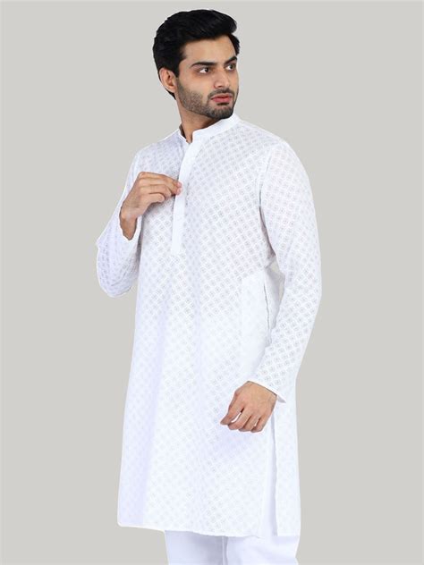 Men self design Kurta – Tahvo India