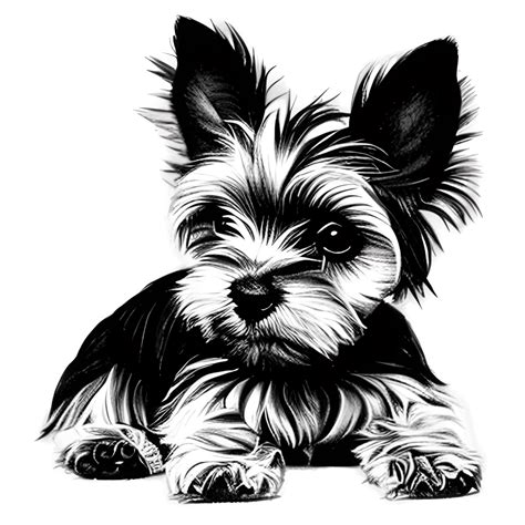 Sketch Yorkie Drawing at Beverly Browning blog