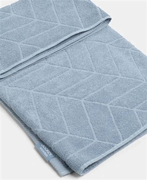 Buy Cotton Terry Ultrasoft and Durable Patterned Bath Towel - Dusty ...