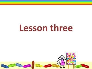 3rd Std Lesson 的图像结果