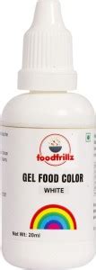 foodfrillz White Gel food colouring for cake fondant icing sweets ...