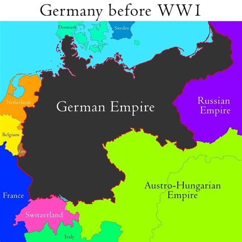 Germany before World War 1. by danmaps_org 🇩🇪... - Maps on the Web