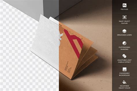 Free A6 Kraft Paper Notebook Mockup – Classic Design | ZippyPixels