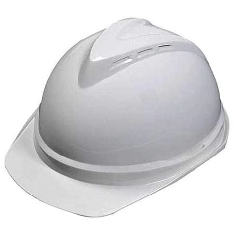 Msa Safety Hard Hat, V-Gard 500, Polyethylene, 6 Point Ratchet, Type 1 ...
