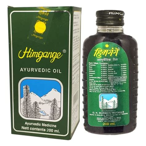 Buy Himgange Ayurvedic Hair Oil, 200 ml | 19 Minutes Delivery | Apollo ...