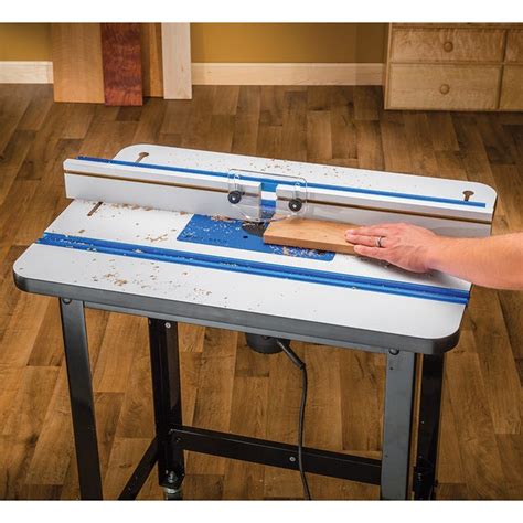 Rockler HPL Router Table with Promax Fence and Basic Stand