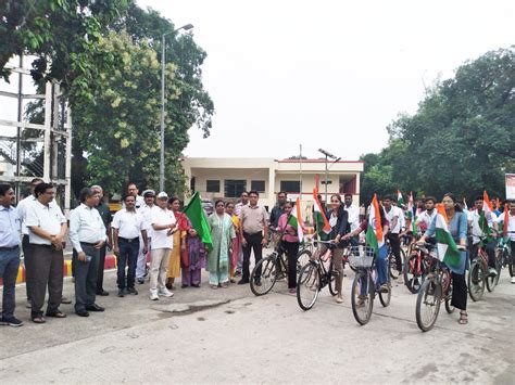 Tiranga Cycle Yatra | Chandrashekhar Azad University of Agriculture and ...