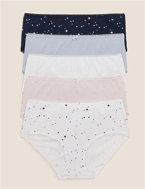 Buy 5 Pack Cotton Mix Skinny Fit Briefs at Marks & Spencer