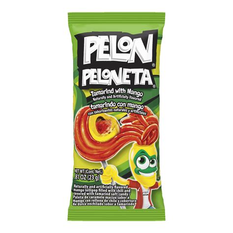 Pelon Peloneta Tamarind with Mango Lollipops Review - Mexican Candy