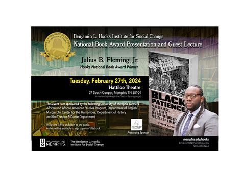 Hooks National Book Award Presentation Event