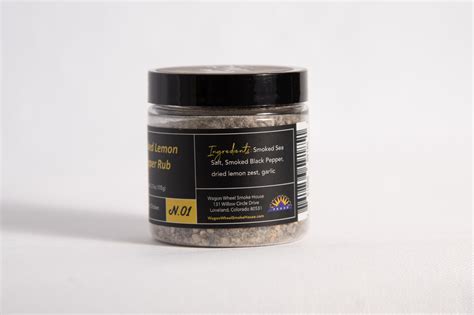 Smoked Lemon Pepper Rub